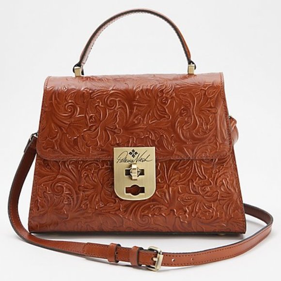 Patricia Nash Handbags - Patricia Nash Leather Chauny Top Handle Satchel